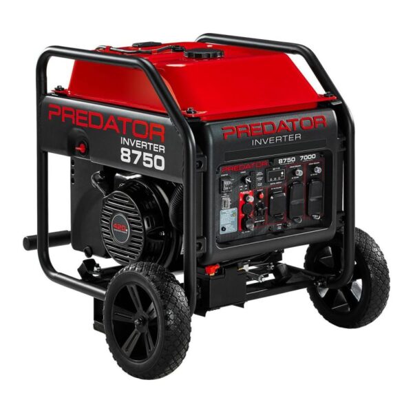 PREDATOR 5000 Watt Dual-Fuel SUPER QUIET Inverter Generator with Remote Start and CO SECURE Technology - Image 3